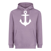 Lavender Boat Anchor for Women n Girls Summer Heavyweight Hoodie - trangStudio