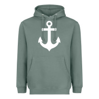 Sage Boat Anchor for Women n Girls Summer Heavyweight Hoodie - trangStudio