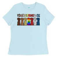 Baby Blue Togetherwerise Ladies Tee - Bettercallsaul