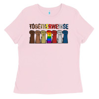 Bubblegum Pink Togetherwerise Ladies Tee - Bettercallsaul