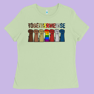 Togetherwerise Ladies Tee Designed By Bettercallsaul