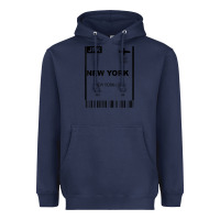 Navy new york city city nyc america fly travel Heavyweight Hoodie - trangStudio