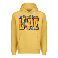 Antique Gold name tribute to first responder dispatchers Premium Hoodie - CowhideDigitalArt