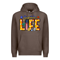 Coffee name tribute to first responder dispatchers Premium Hoodie - CowhideDigitalArt
