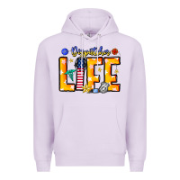 Lilac name tribute to first responder dispatchers Premium Hoodie - CowhideDigitalArt