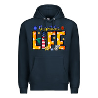 Navy name tribute to first responder dispatchers Premium Hoodie - CowhideDigitalArt