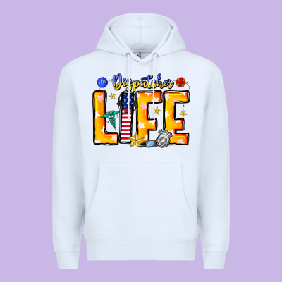 Name Tribute To First Responder Dispatchers Premium Hoodie Designed By Cowhidedigitalart
