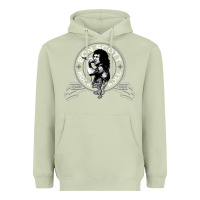 Matcha Bon Scott Rock n' Roll Lion Shield Heavyweight Hoodie - trangStudio