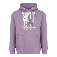 Lavender Parkinson's Disease Awareness T  Gift for PD Patients Heavyweight Hoodie - trangStudio