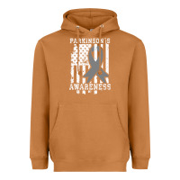 Meerkat Parkinson's Disease Awareness T  Gift for PD Patients Heavyweight Hoodie - trangStudio