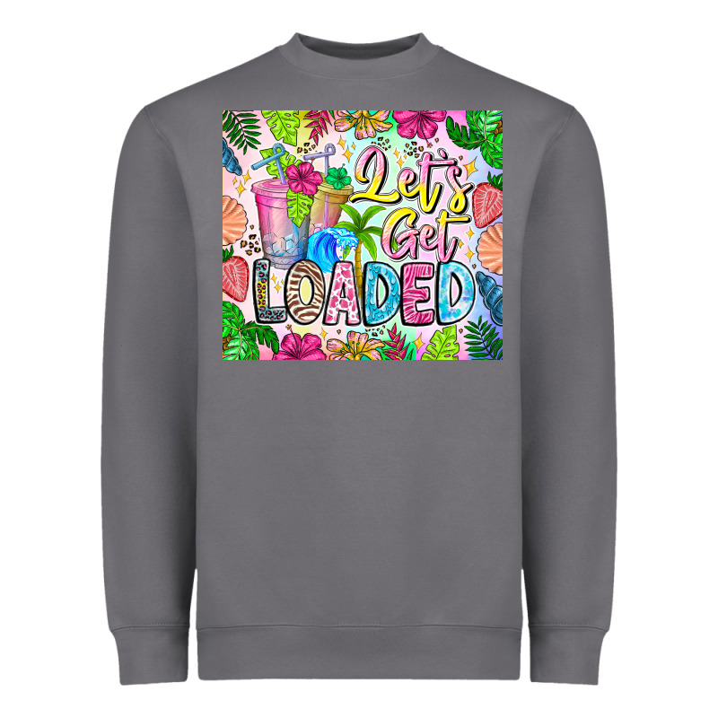 Lets Get Loaded Heavyweight Sweatshirt by CowhideDigitalArt | Teevron