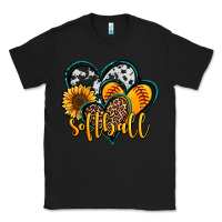 Black softball hearts Classic Tee - Jasminsmagicworld