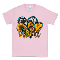 Bubblegum Pink softball hearts Classic Tee - Jasminsmagicworld