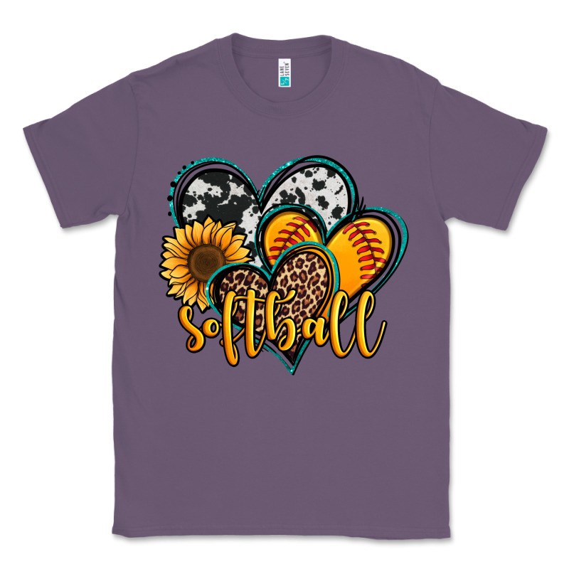 Softball Hearts Classic Tee by Jasminsmagicworld | Teevron