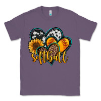 Lavender softball hearts Classic Tee - Jasminsmagicworld
