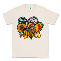 Natural softball hearts Classic Tee - Jasminsmagicworld