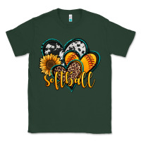 Sports Green softball hearts Classic Tee - Jasminsmagicworld