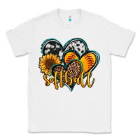 White softball hearts Classic Tee - Jasminsmagicworld