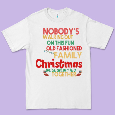Nobody's Walking Out Old Fashioned Family Premium Tee Designed By Bettercallsaul