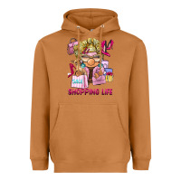 Meerkat shopping life  gnome Heavyweight Hoodie - BarkalooDesign