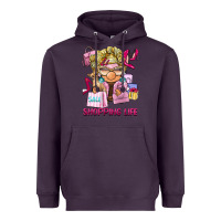 Plum shopping life  gnome Heavyweight Hoodie - BarkalooDesign