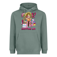 Sage shopping life  gnome Heavyweight Hoodie - BarkalooDesign