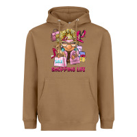 Toasted Coconut shopping life  gnome Heavyweight Hoodie - BarkalooDesign