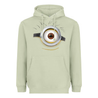 Matcha Carl Side Smile Heavyweight Hoodie - trangStudio