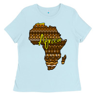 Baby Blue Africa Ladies Tee - Bettercallsaul