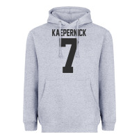 Heather Grey Men Colin Kaepernick Football 7 Gift Heavyweight Hoodie - trangStudio