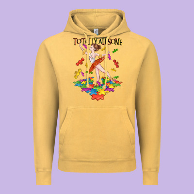 Totally Au Some Vintage Hoodie Designed By Cowgirlartshop
