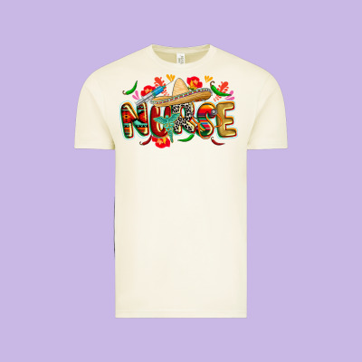 Cinco De Mayo Nurse Vintage Tee Designed By Cowgirlartshop