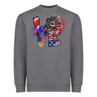 Storm patriotic Love Heavyweight Sweatshirt - CowhideDigitalArt