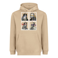 Mushroom Ninja Artists Leonardo Donatello Raphael Michelangelo Parody Renaissan Heavyweight Hoodie - trangStudio