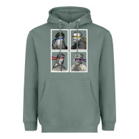 Sage Ninja Artists Leonardo Donatello Raphael Michelangelo Parody Renaissan Heavyweight Hoodie - trangStudio