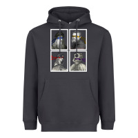Smoke Ninja Artists Leonardo Donatello Raphael Michelangelo Parody Renaissan Heavyweight Hoodie - trangStudio