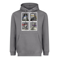 Storm Ninja Artists Leonardo Donatello Raphael Michelangelo Parody Renaissan Heavyweight Hoodie - trangStudio