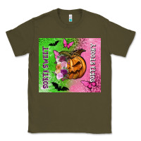 Army Green Sorta sweet sorta spooky Classic Tee - NancyCooperArtShop