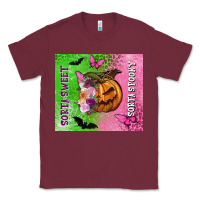 Burgundy Sorta sweet sorta spooky Classic Tee - NancyCooperArtShop