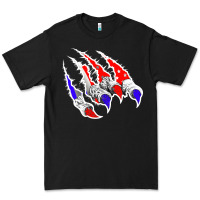 Black American Flag Claw Premium Tee - Bettercallsaul