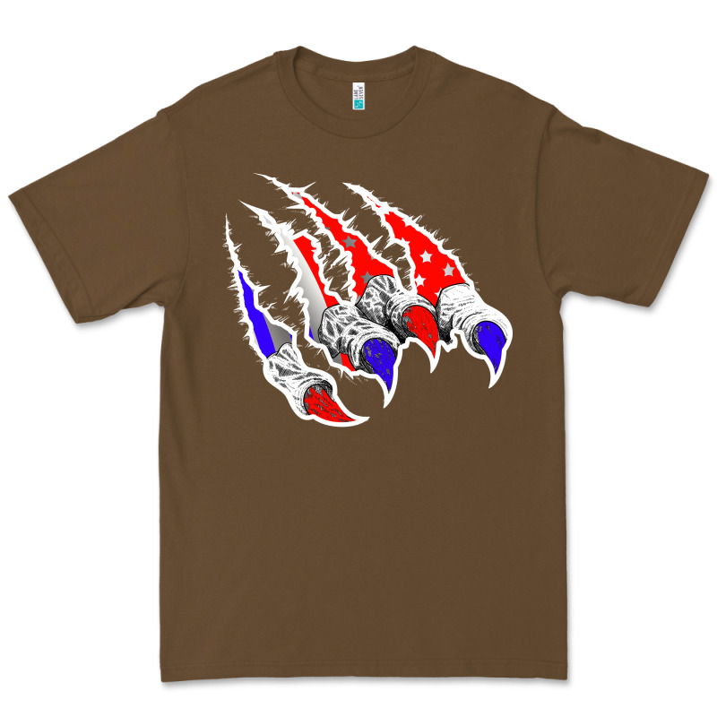 American Flag Claw Premium Tee by Bettercallsaul | Teevron