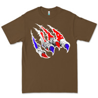 Cacao American Flag Claw Premium Tee - Bettercallsaul