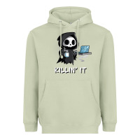 Matcha killin' it shirt funny grim reaper halloween sarcasm Heavyweight Hoodie - trangStudio