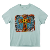 Arona western cross Heavy Core Tee - JahusDesignShop