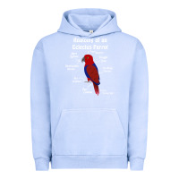 Pigment Grape Ice Anatomy of a female Eclectus Parrot Urban Hoodie - trangStudio
