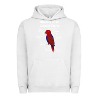 Pigment Lunar Rock Anatomy of a female Eclectus Parrot Urban Hoodie - trangStudio