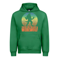 Emerald trust me i'm not a werewolf men boys halloween costume Urban Hoodie - trangStudio