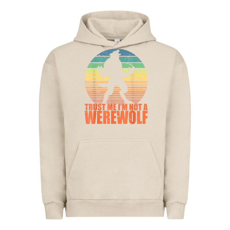 Trust Me I'm Not A Werewolf Men Boys Halloween Costume Urban Hoodie by trangStudio | Teevron