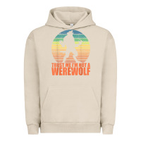 Pigment French Oak trust me i'm not a werewolf men boys halloween costume Urban Hoodie - trangStudio
