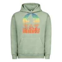 Pigment Oil Green trust me i'm not a werewolf men boys halloween costume Urban Hoodie - trangStudio